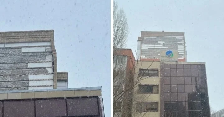 Астанада ғимарат опырылып, бес адам құтқарылды