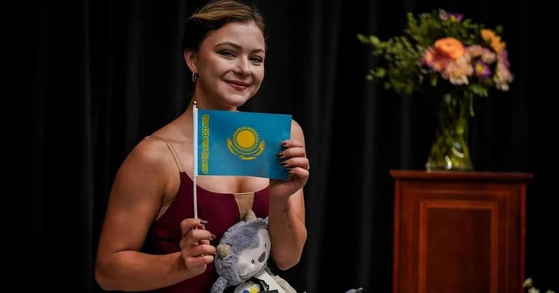 Самоделкина принесла Казахстану первую в истории медаль Гран при в женском фигурном катании