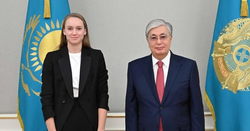 Президент Рыбакинаны құттықтады