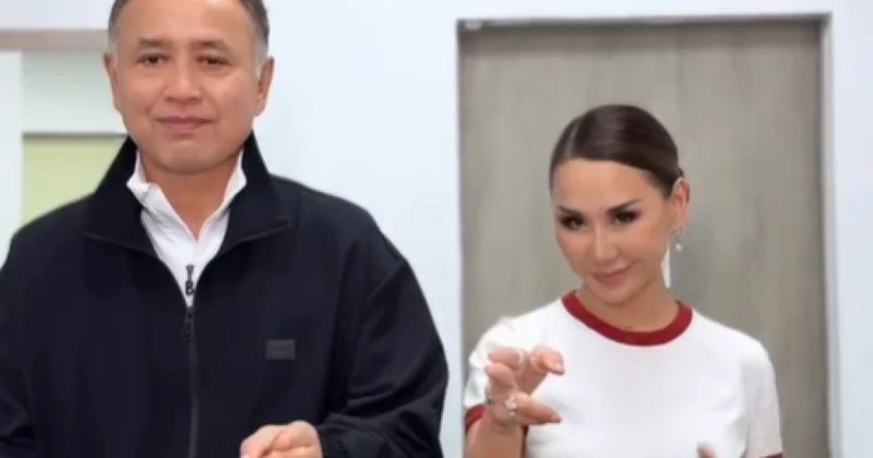 Танец Турсена Алагузова с Динарой Сатжан взорвало сеть (ВИДЕО)