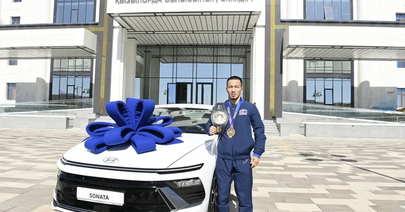 Әлем чемпионына пәтер мен автокөлік