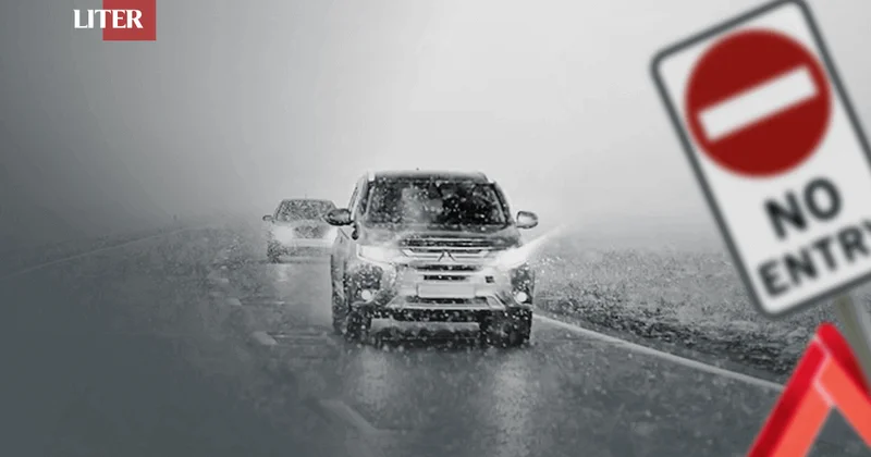 Метель накрыла одну из главных трасс Казахстана