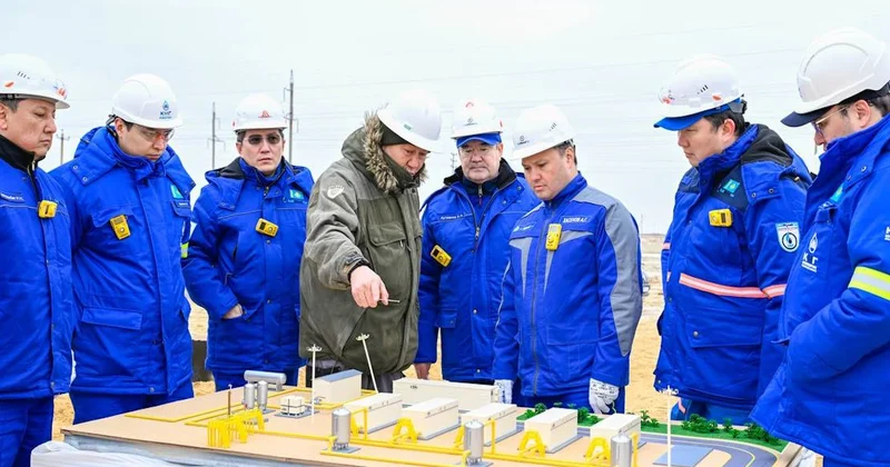 ҚМГ басшысы Атырау облысының кен орындарына барды