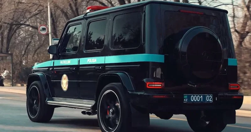 Появление патрульных Гелендвагенов объяснили в полиции Алматы