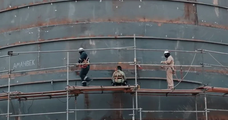 Қашағандағы ГӨЗ құрылысы: қазандарды монтаждау жұмысы 90 пайыз орындалды