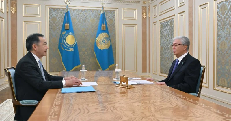 Тоқаев ЕЭК төрағасы Сағынтаевты қабылдады