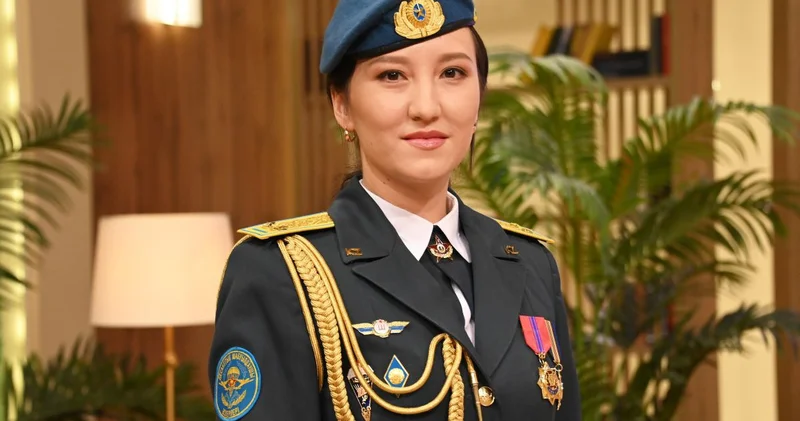 Әскерде қызмет еткеніме мақтан етемін Балжан Мұсатаева