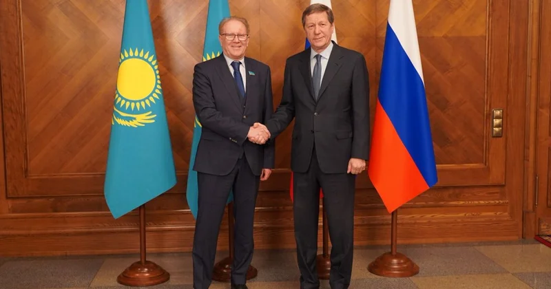 Развитие международного транспортного коридора Север Юг обсудили депутаты Мажилиса и Госдумы