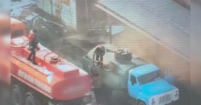 Топливо шло налево