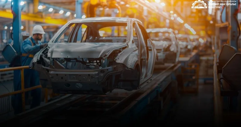 2025 жылы Қазақстан автомобиль өнеркәсібі рекордтық өсімді көрсетті