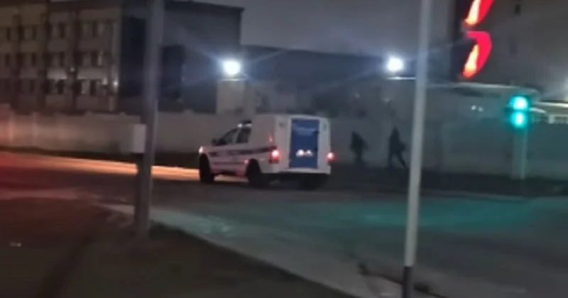 Заставил побегать : погоню полицейских за задержанным жителем Актау сняли на видео