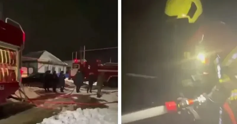 Тобыл қаласының тұрғыны өрт кезінде зардап шегіп, ауруханаға жеткізілді