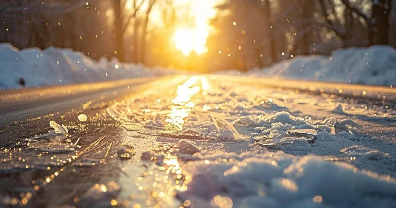 Из за гололеда резко выросло число пострадавших в Актобе