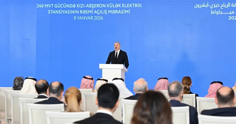 Әзербайжан Кавказдағы ең ірі жел электр станциясын іске қосты
