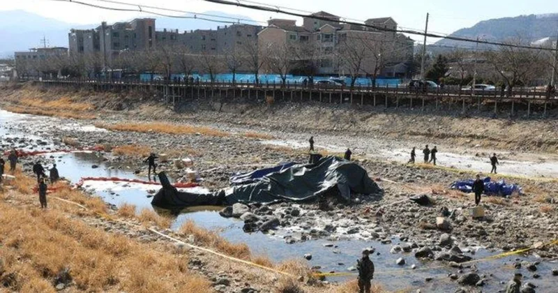 Военный вертолет разбился в Южной Корее