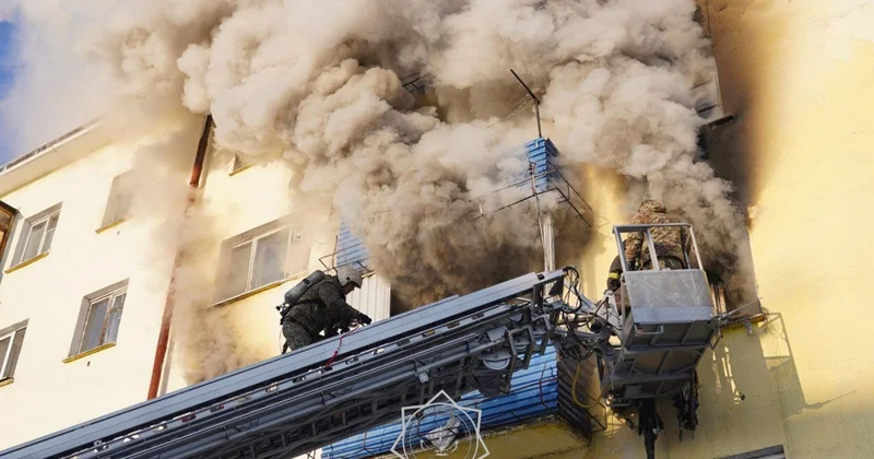 Өскеменде қоқыс толған пәтердің өртенуіне қатысты қылмыстық іс қозғалды