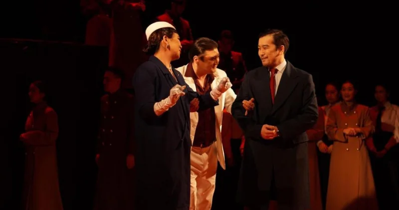 Заң мен тәртіп : Астанада Екі ғұмыр спектаклі қойылды