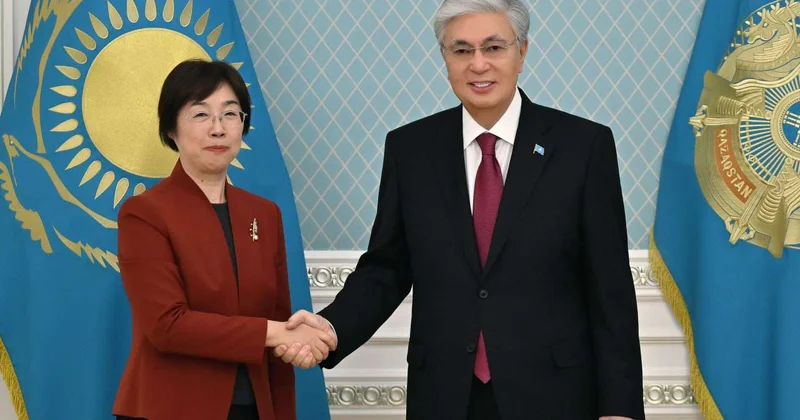 Токаев принял президента АБИИ Цзоу Цзяи