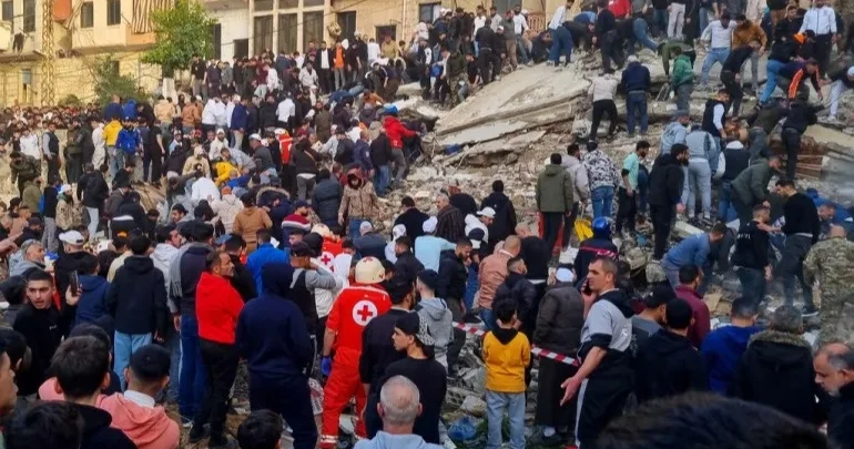 Ливанда тұрғын үй құлап, 5 адам мерт болды