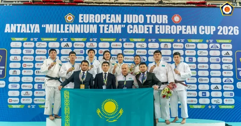 Дзюдодан Қазақстан жасөспірімдер құрамасы Еуропа кубогының үздігі атанды