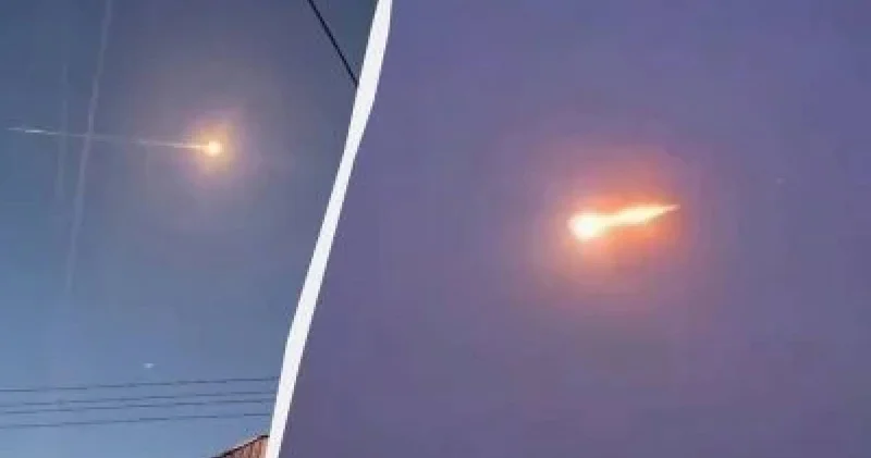 Германияда метеориттің бөлшектері тұрғын үйлердің үстіне құлады