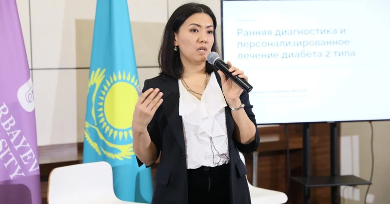 Анамды емдеу үшін ғылыми зерттеуіме қант диабеті тақырыбын таңдадым эндокринолог Құралай Атагелдиева