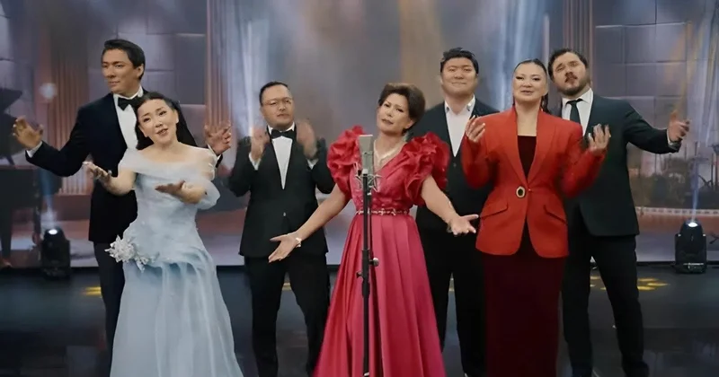 Звезды эстрады Казахстана записали народный гимн о новой Конституции