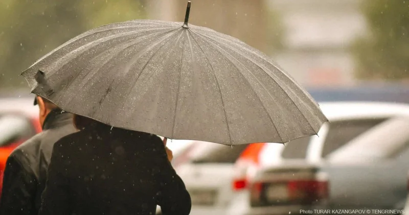 Қатты жаңбыр мен екпінді жел: 9 сәуірде Қазақстанда ауа райы қандай болады