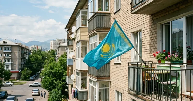 Флаг на балконе как поддержка снизу : правила использования госсимволов хотят изменить в Казахстане