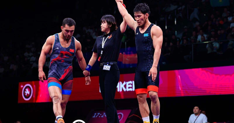 С четырьмя медалями завершила сборная Казахстана ЧА по греко римской борьбе