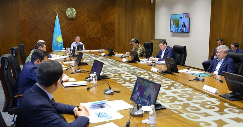 Бектенов Абай облысында Төтенше жағдайларды жою жөніндегі республикалық жедел штаб отырысын өткізді