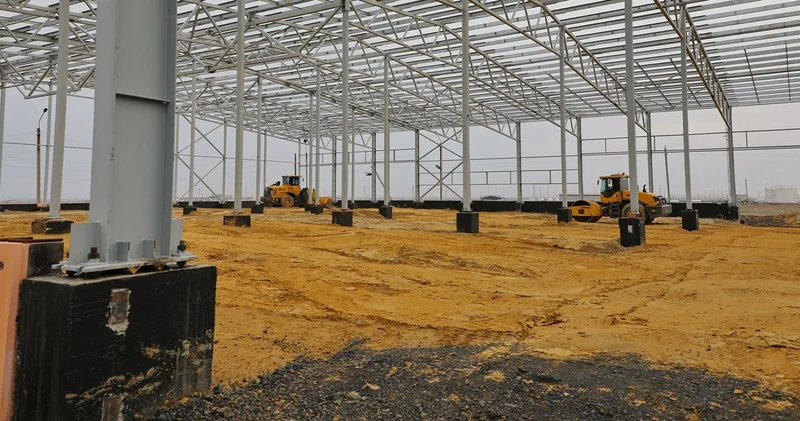 Ұлытау облысында алғашқы көтерме тарату орталығының құрылысы аяқталуға жақын