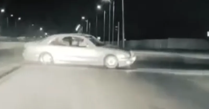 Последствия дрифта: нарушителя на Mercedes отправили в шымкентский спецприёмник