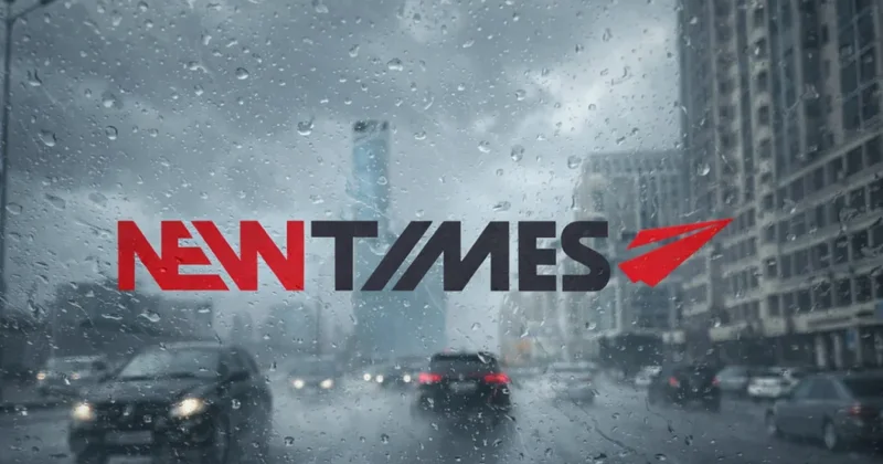 Астану накрыл сильный ливень с градом