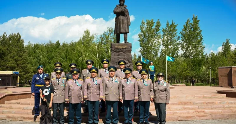 Память легендарного генерала Ивана Панфилова почтили в Астане