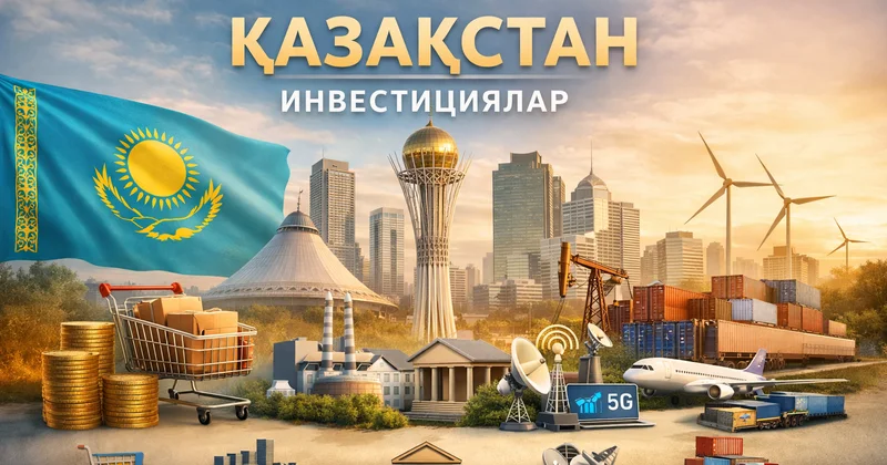 ​Қазақстанға инвестиция құятын елдер мен тартымды салалар аталды