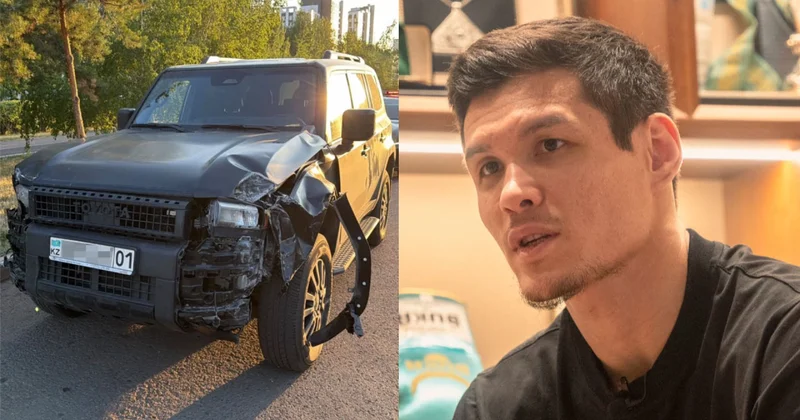 Олимпиада чемпионы Данияр Елеусінов қамауға алынып, жүргізуші куәлігінен айырылды