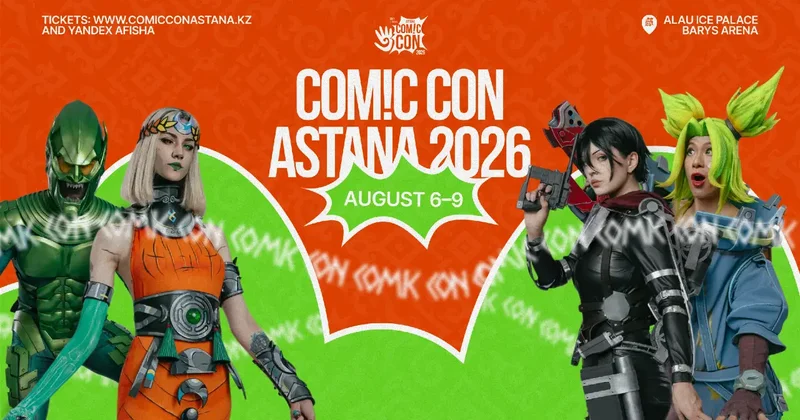 Актер из One Piece и Boiling Point станет хэдлайнером Comic Con Astana