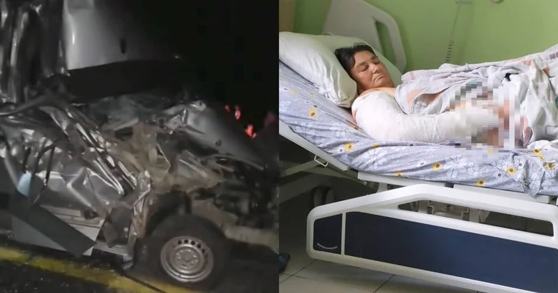 Ақмола облысындағы жол көлік оқиғасы: апаттан кейінгі әйелді құтқару оқиғасы