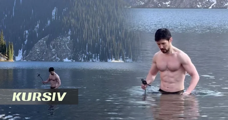 Telegram CEO Pavel Durov explains mountain lake swim in Kazakhstan