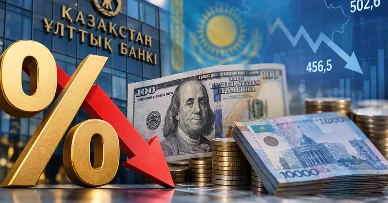 Қаржыгерлер базалық мөлшерлеме төмендейді деп күтеді: доллар бағамына болжам қандай?
