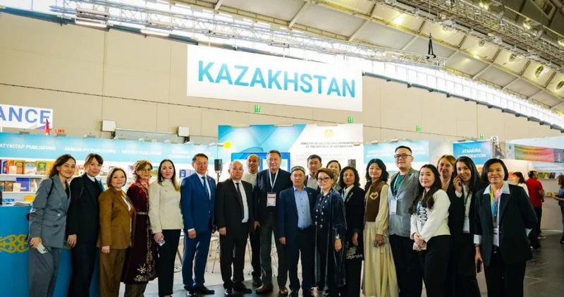 Франкфурттегі кітап жәрмеңкесінде 300 ге жуық қазақстандық кітап таныстырылды
