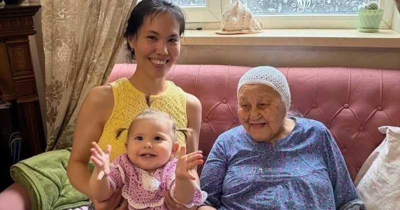 Ештеңені ұмытқан жоқпын : 101 жастағы әжей шөпшегімен бірге көптің көңілін толқытты