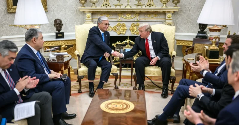 Белый дом опубликовал эксклюзивные фотографии встречи Трампа и Токаева