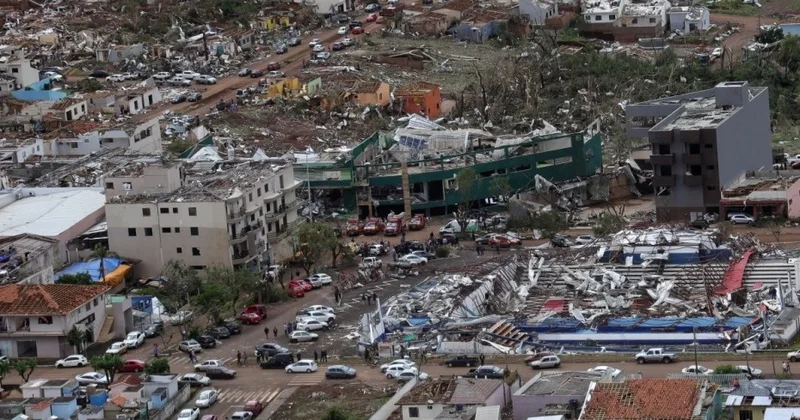 Бразилиядағы жойқын торнадодан жүздеген адам жараланды