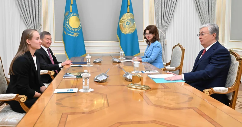 Президент наградил Елену Рыбакину орденом Барыс III степени