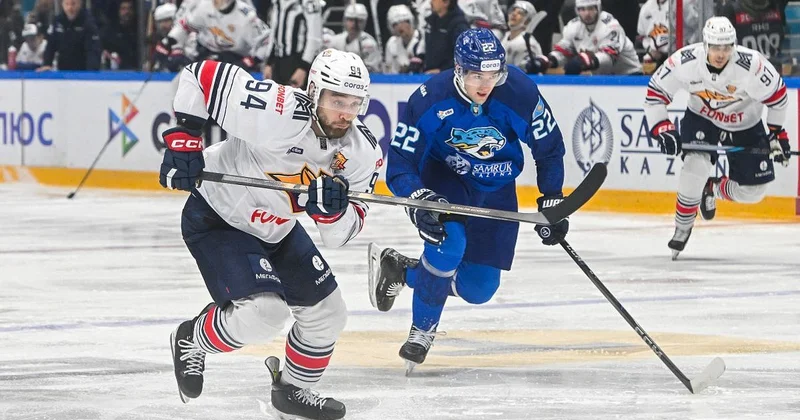 Барыс потерпел шестое поражение за последние семь матчей в КХЛ