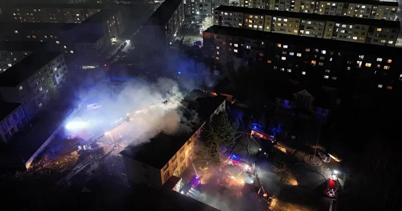 Дархан Сатыбалды прибыл на место пожара в детском доме