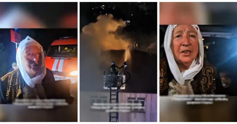 Перзент балалар үйінің директоры Әминә қажы Әжібаеваның құтқарушыларға алғыс айтты