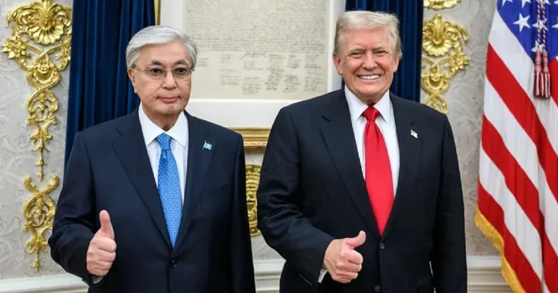 Белый дом показал уникальные фотографии со встречи Токаева с Трампом в Овальном кабинете